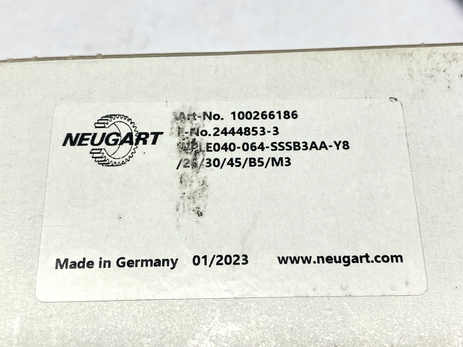 Neugart WPLE040-064-SSSB3AA-Y8/25/30/45/B5/M3 Right-Angle Planetary Gearbox - Maverick Industrial Sales