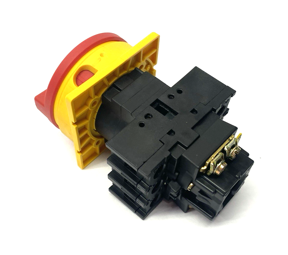 P1-32/EA/SVB | Eaton Moeller Emergency Main Switch 3-Pole Flush Mounting 081438 - Used - Maverick Industrial Sales