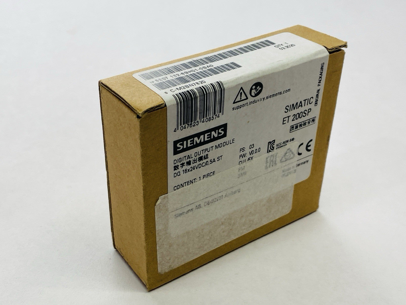 Siemens 6ES7132-6BH01-0BA0 SIMATIC ET 200SP Digital Output Module - Maverick Industrial Sales
