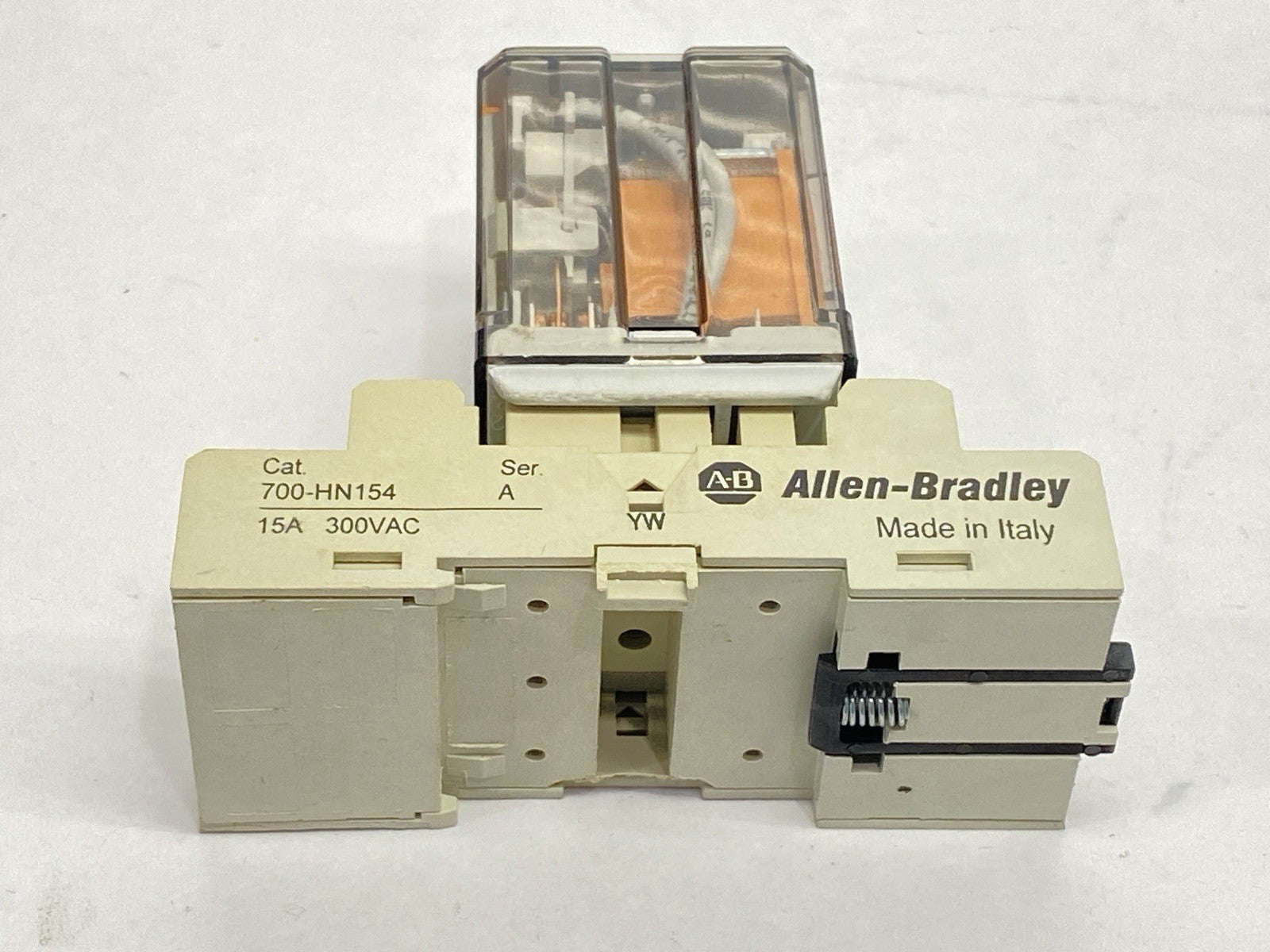 Allen Bradley 700-HB33A1 Ser E Relay w/ 700-HN154 Ser A Relay Base - Maverick Industrial Sales