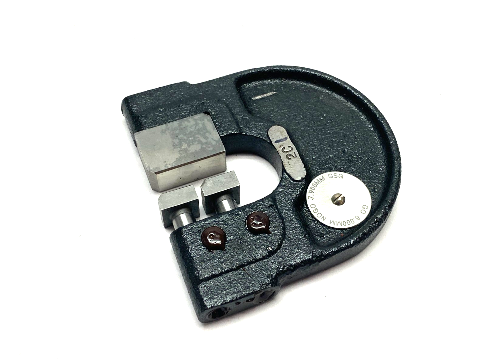 GSG 8.00mm x 7.90mm GO/NOGO Snap Gage Style C - New – Open box - Maverick Industrial Sales