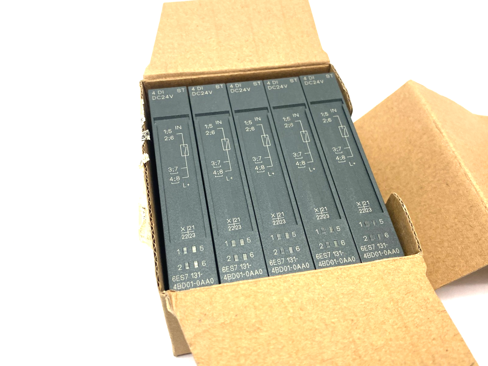 Siemens 6ES7 131-4BD01-0AA0 SIMATIC ET 200S Digital Input Module DC24V BOX OF 5 - Maverick Industrial Sales