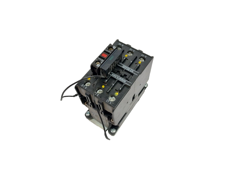 Benedikt & Jager K2-60A00 Contactor, 24VDC Coil, 3PH 3P 60A - Maverick Industrial Sales