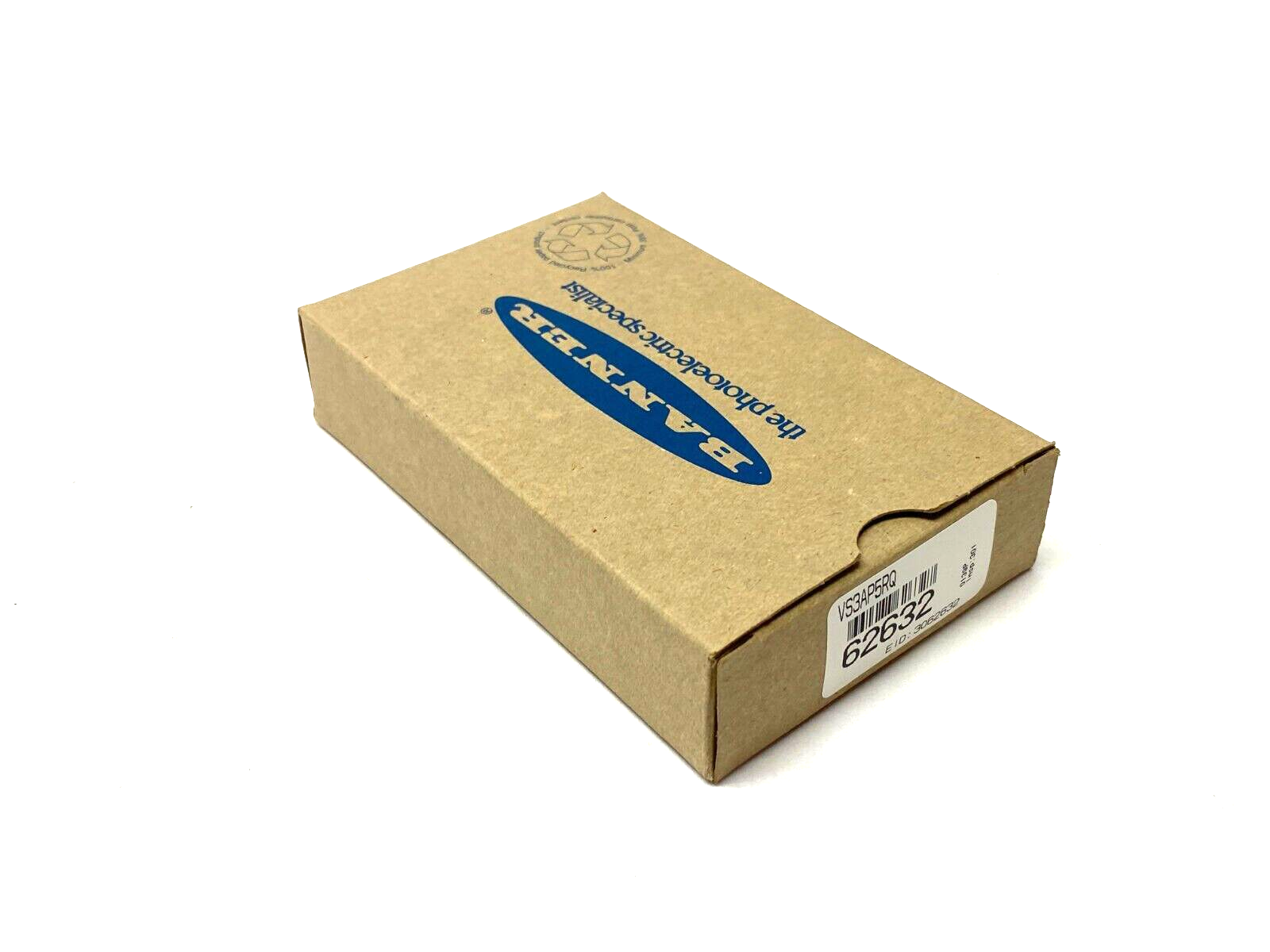 VS3AP5RQ, 62632 | Banner VS3AP5RQ Opposed-Mode Photoelectric Sensor w/ Advanced Optics 62632 - New - Maverick Industrial Sales