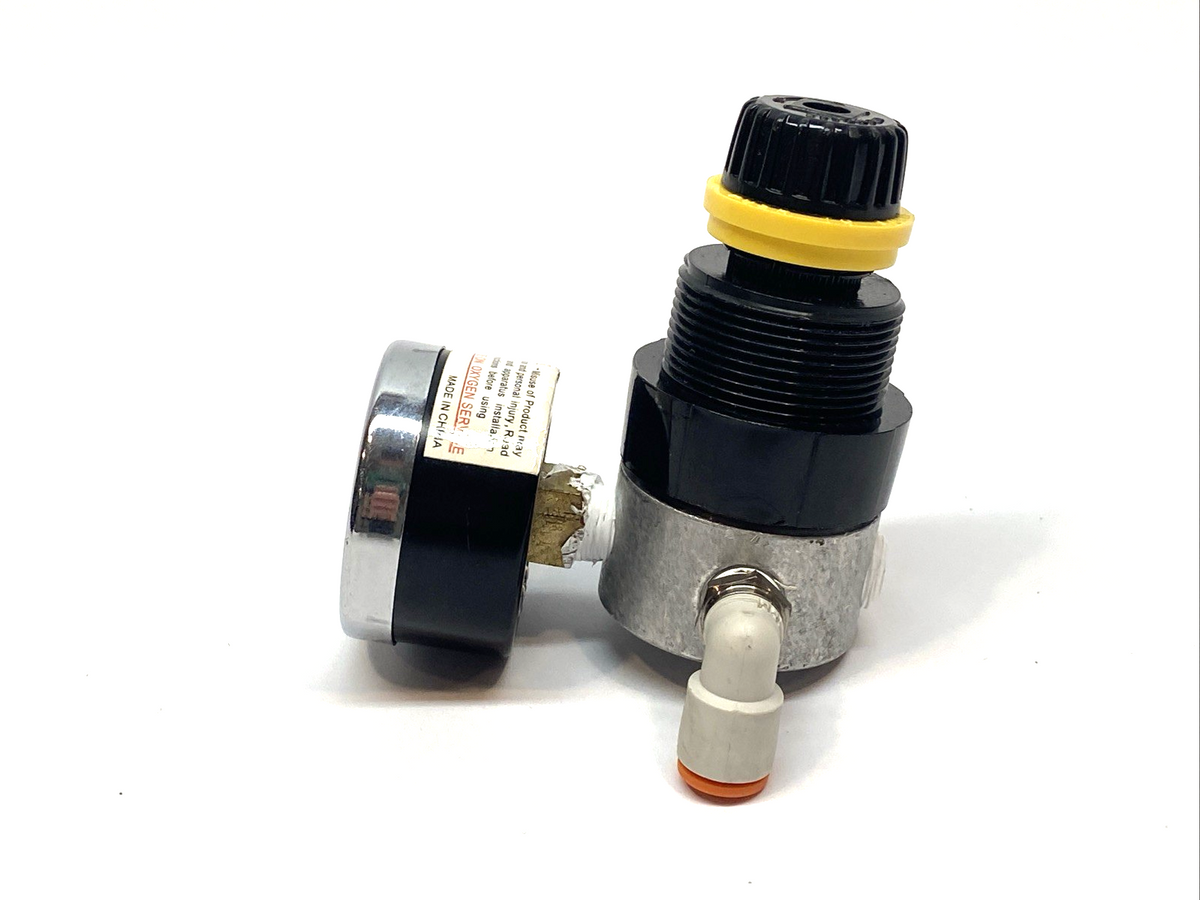 Monnier 101-3000-1 Pneumatic Regulator w/ Gauge - Maverick Industrial Sales