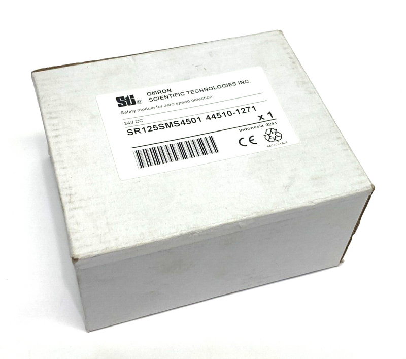 STI Omron SR125SMS4501 Safety Relay Module Zero Speed Detection 44510-1271 - Maverick Industrial Sales