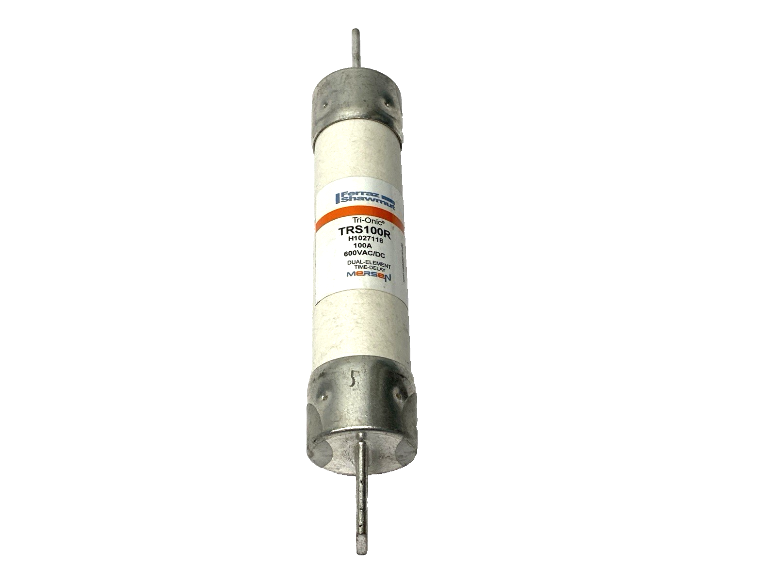 Mersen Ferraz Shawmut TRS100R Dual-Element Time-Delay Tri-Onic Fuse 600V 100A - Maverick Industrial Sales