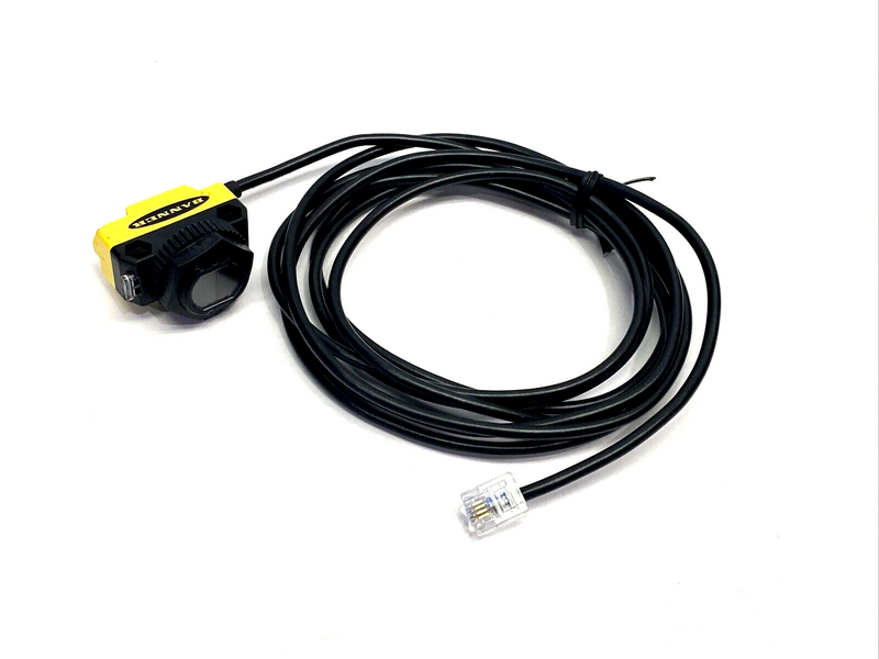 Banner QS18AP6LP-93093 Polarized Retro Photoelectric Sensor 2m RJ11 93093 - Maverick Industrial Sales