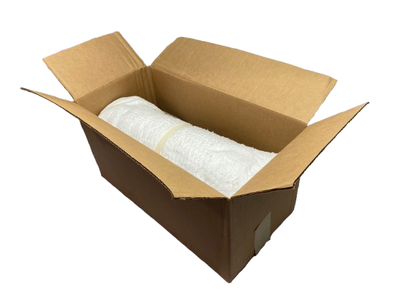N/A | Ceramic Fiber Insulation Sheet for Furnaces 1/4" Thick x 24" Wide x 20' Long - New – Open box - Maverick Industrial Sales