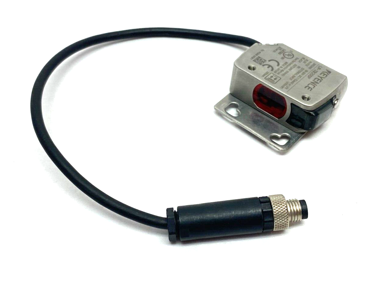 Keyence LR-ZB250P Self Contained Laser Sensor, 8" Cable - Maverick Industrial Sales