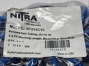 Nitra 3PU14C10 Bonded Coil Tubing Black/Clear Blue/Blue 1/4" OD 3.4ft - Maverick Industrial Sales