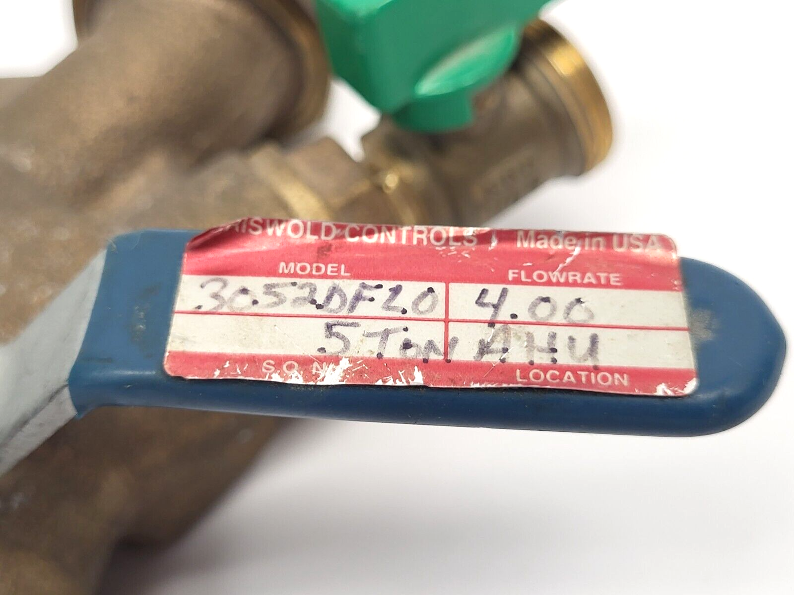 Grisworld-Controls 3052DF10 Flow Control Valve - Maverick Industrial Sales