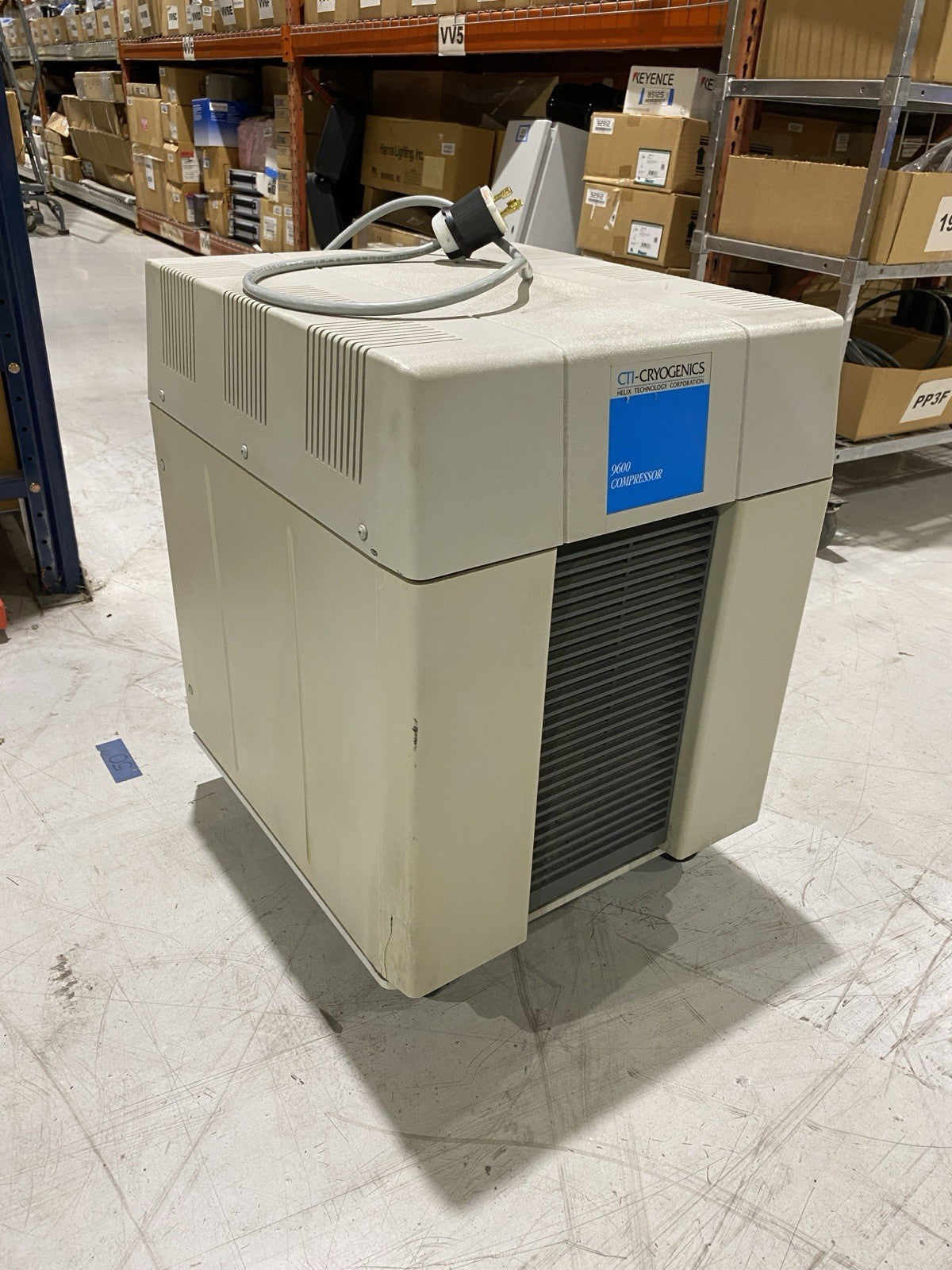 CTI Cryogenics 8135901G001 9600 Series Compressor 380-460V 3Ph Cracked Casing - Maverick Industrial Sales