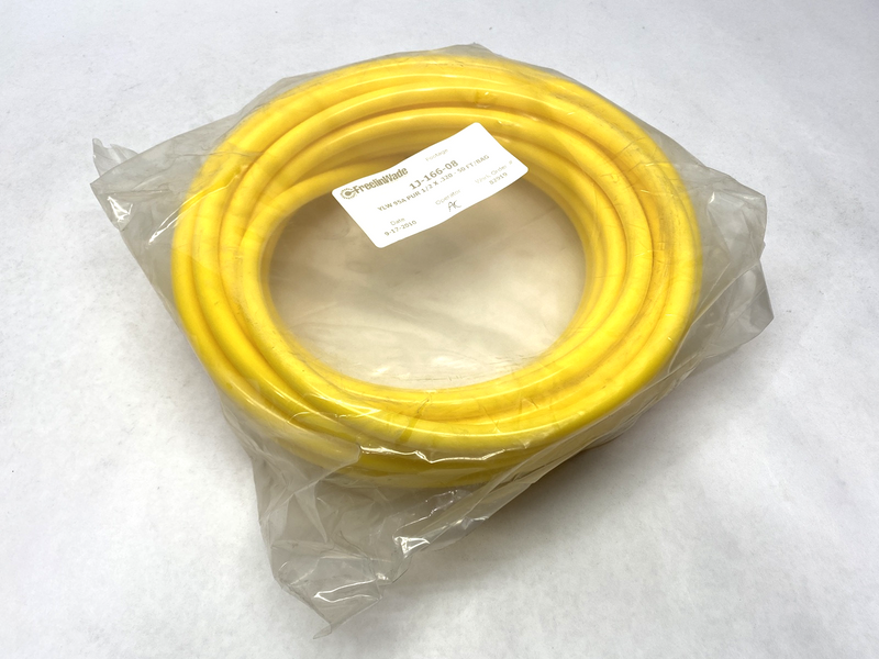 Freelin Wade 1J-166-08 Yellow Tubing .5" OD x .320" ID x 50' Length 2010y - Maverick Industrial Sales