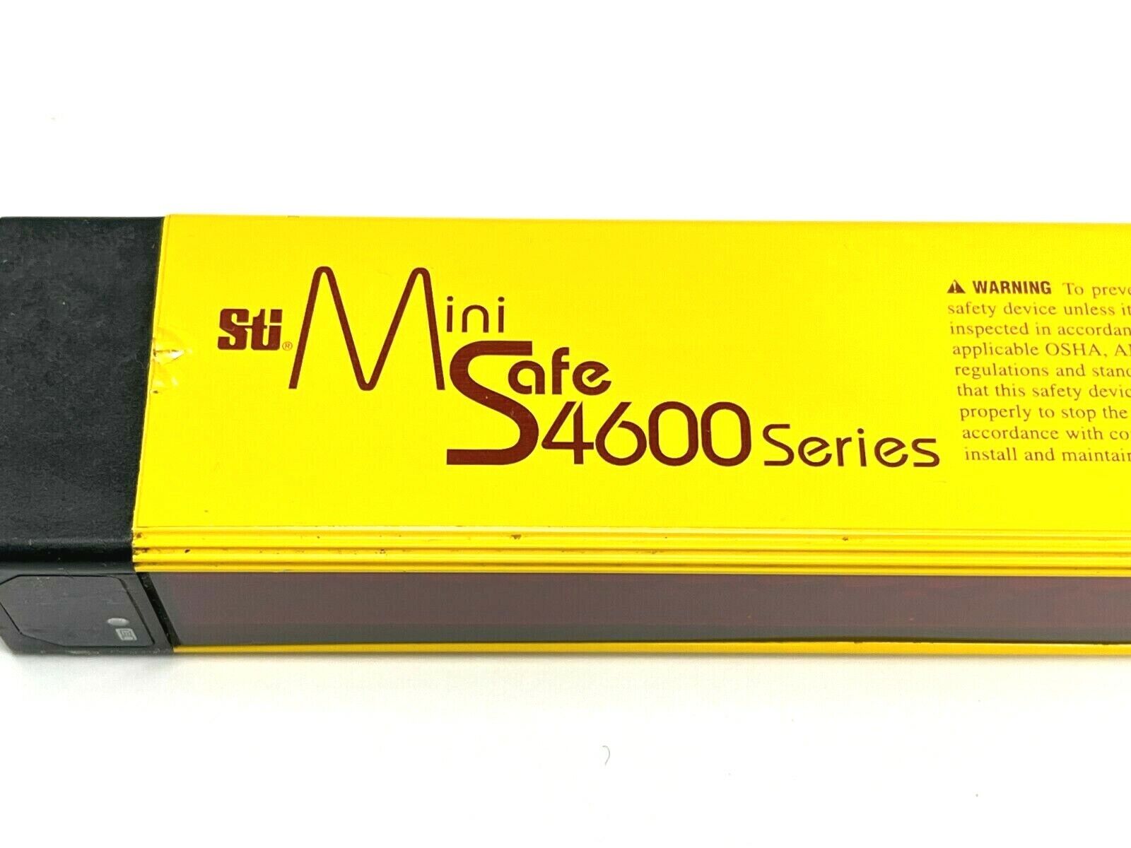 Omron STI MS46-20-610-Q1-X Safety Light Curtain Mini Safe 4600 Transmitter - Maverick Industrial Sales
