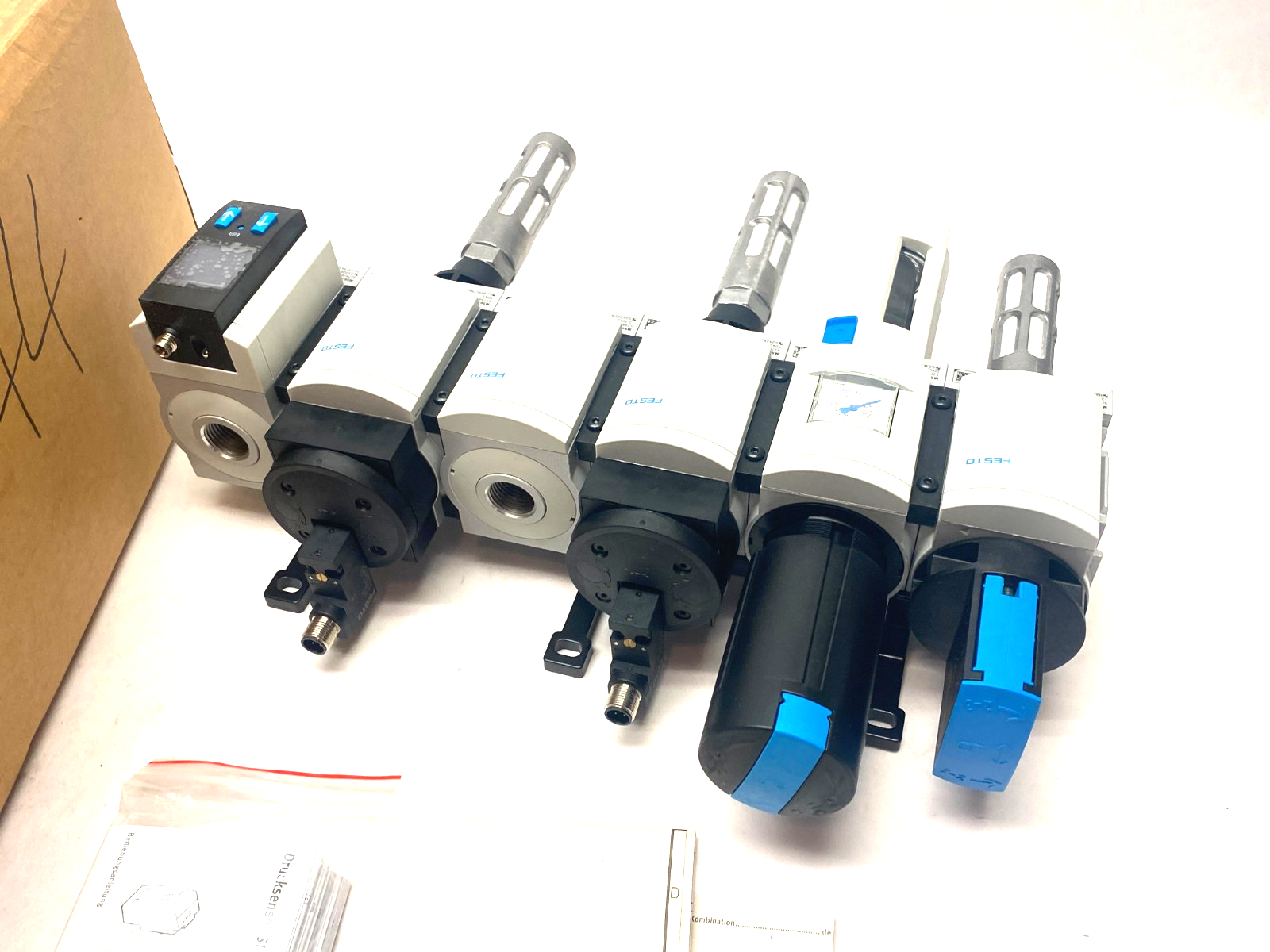 Festo MSB6-1/2:C44:J2:D20:F1:D20:F6-WP-UL1 Combination Service Unit 531030 - Maverick Industrial Sales