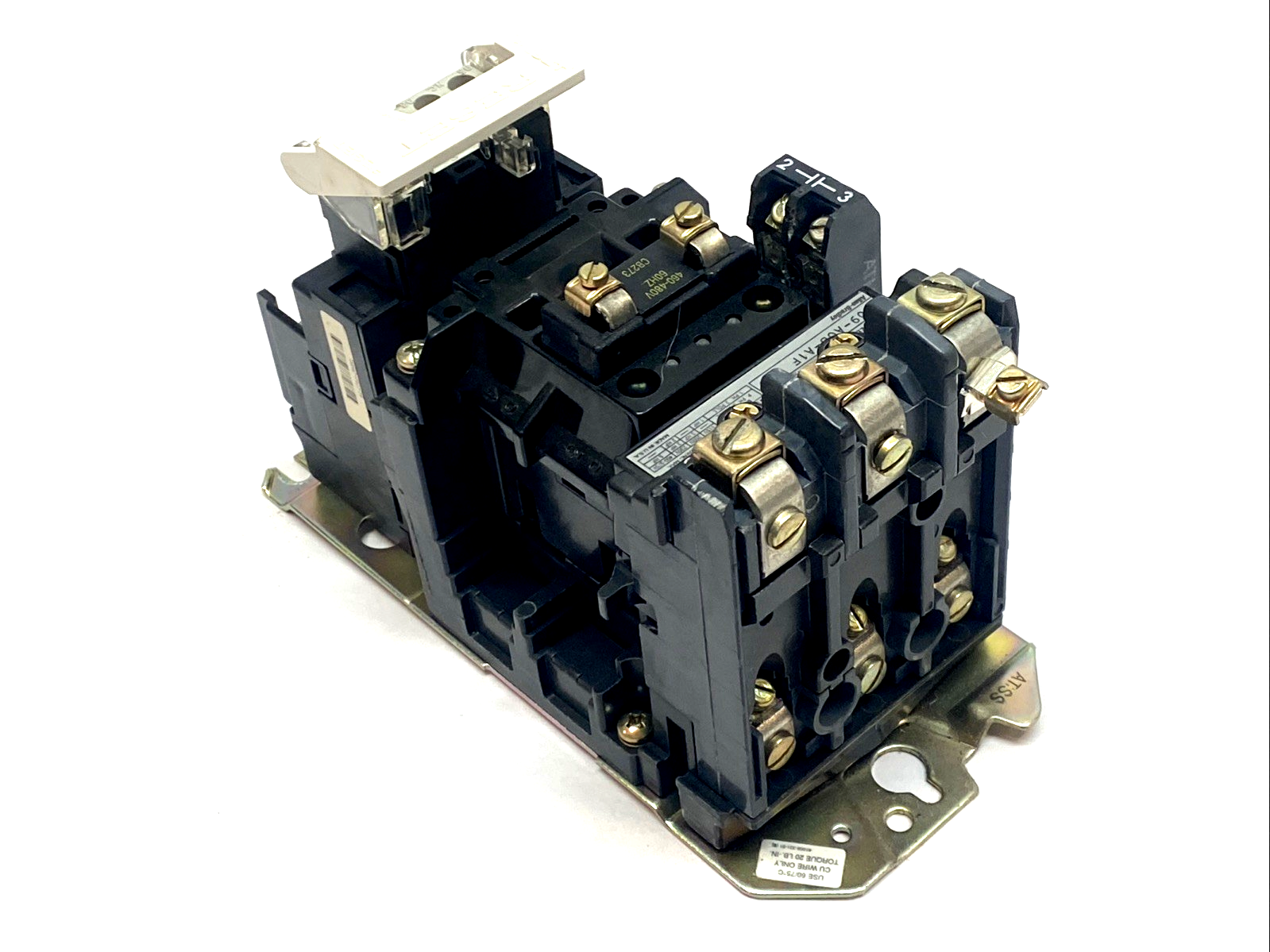 509-A0B-A1F | Allen Bradley Nema 0 Motor Starter SER B 480V E1 Plus Overload - Used - Maverick Industrial Sales