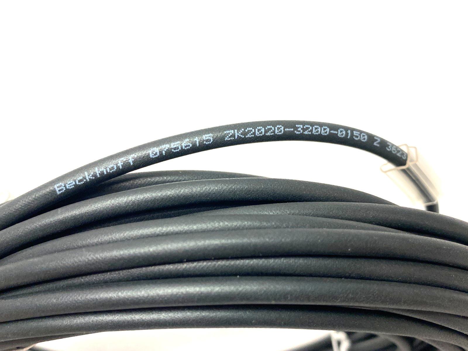 Beckhoff ZK2020-3200-0150 Single Ended Power Cable M8 Straight 4-Pin 15m Length - Maverick Industrial Sales