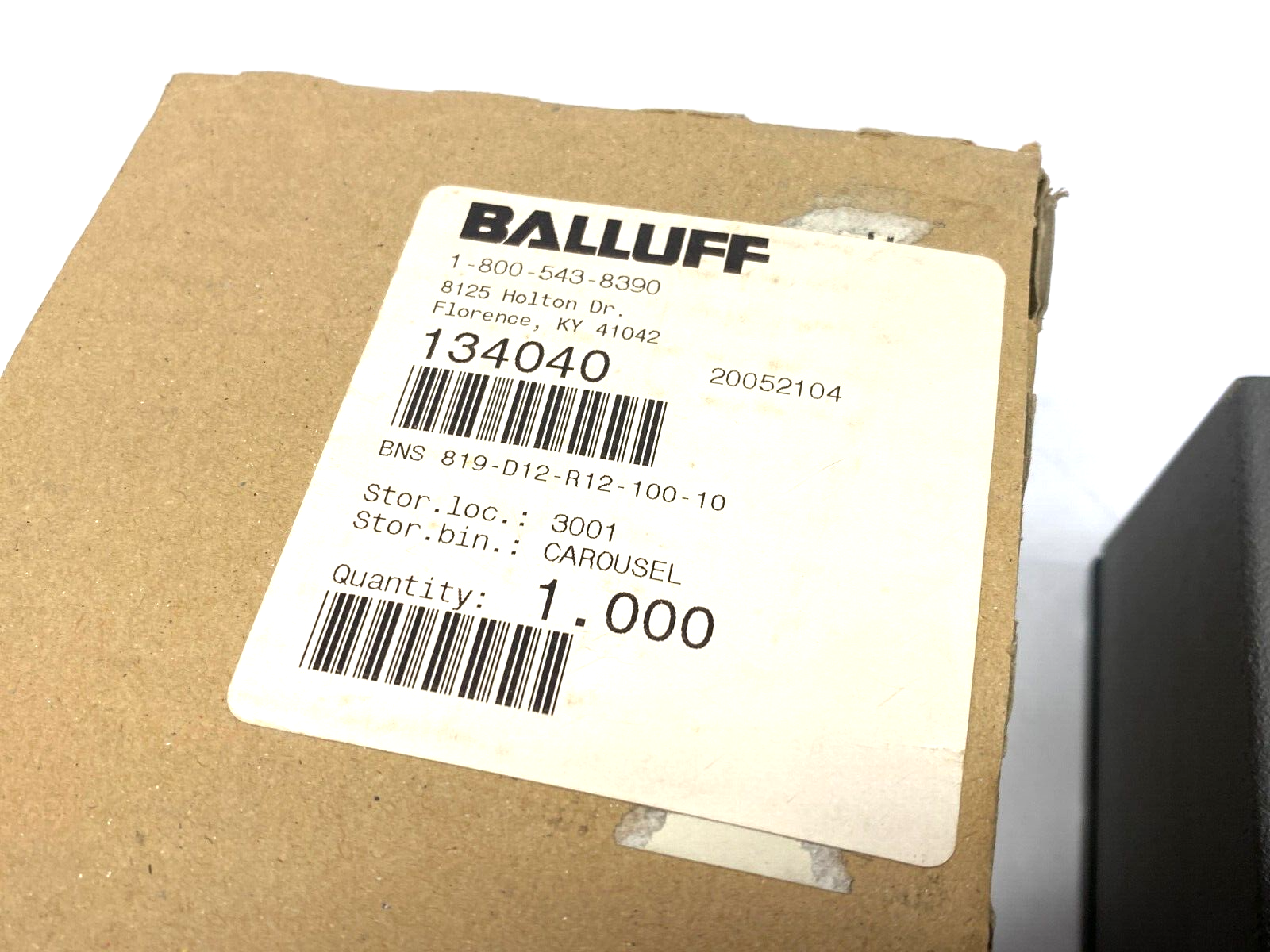 134040,BNS-819-D12-R12-100-10 | Balluff BNS-819-D12-R12-100-10 Mechanical Multi-Position Limit Switch 134040 - New – Open Box - Maverick Industrial Sales