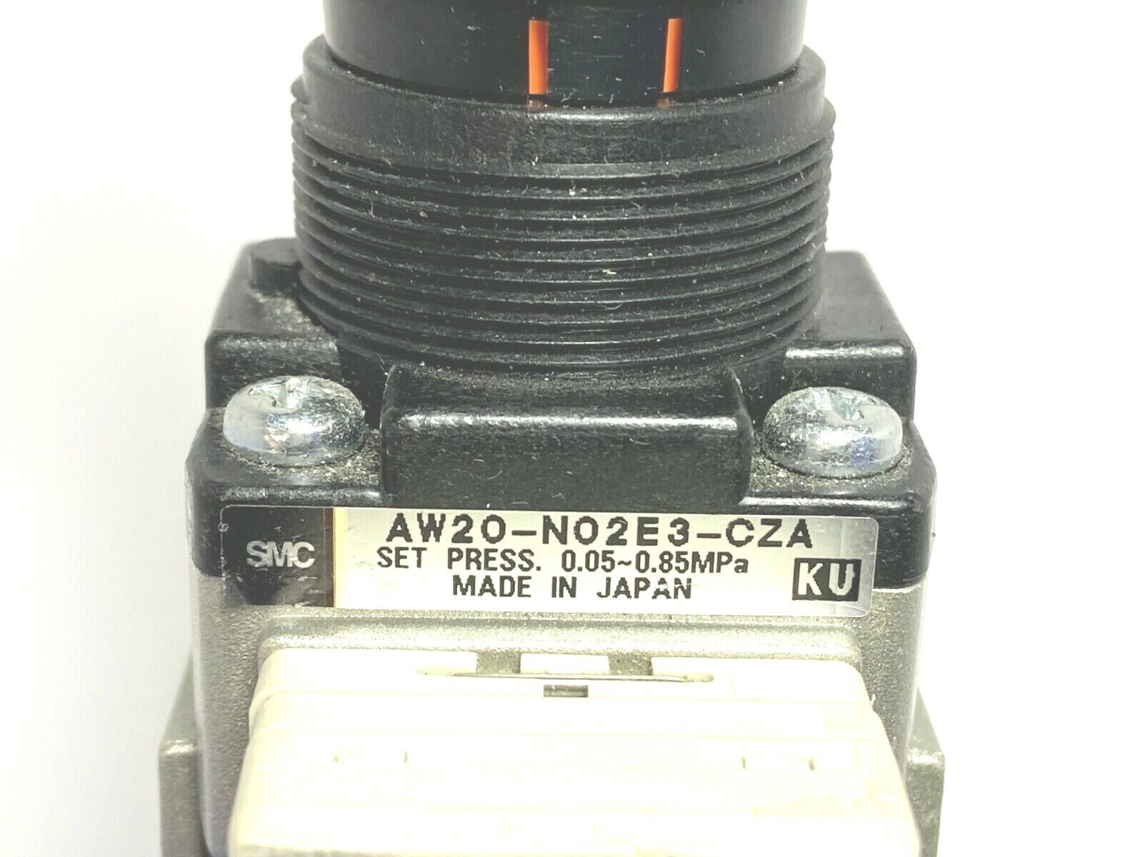 SMC AW20-N02E3-CZA Pneumatic Filter With ISE35-N-65 Pressure Switch - Maverick Industrial Sales
