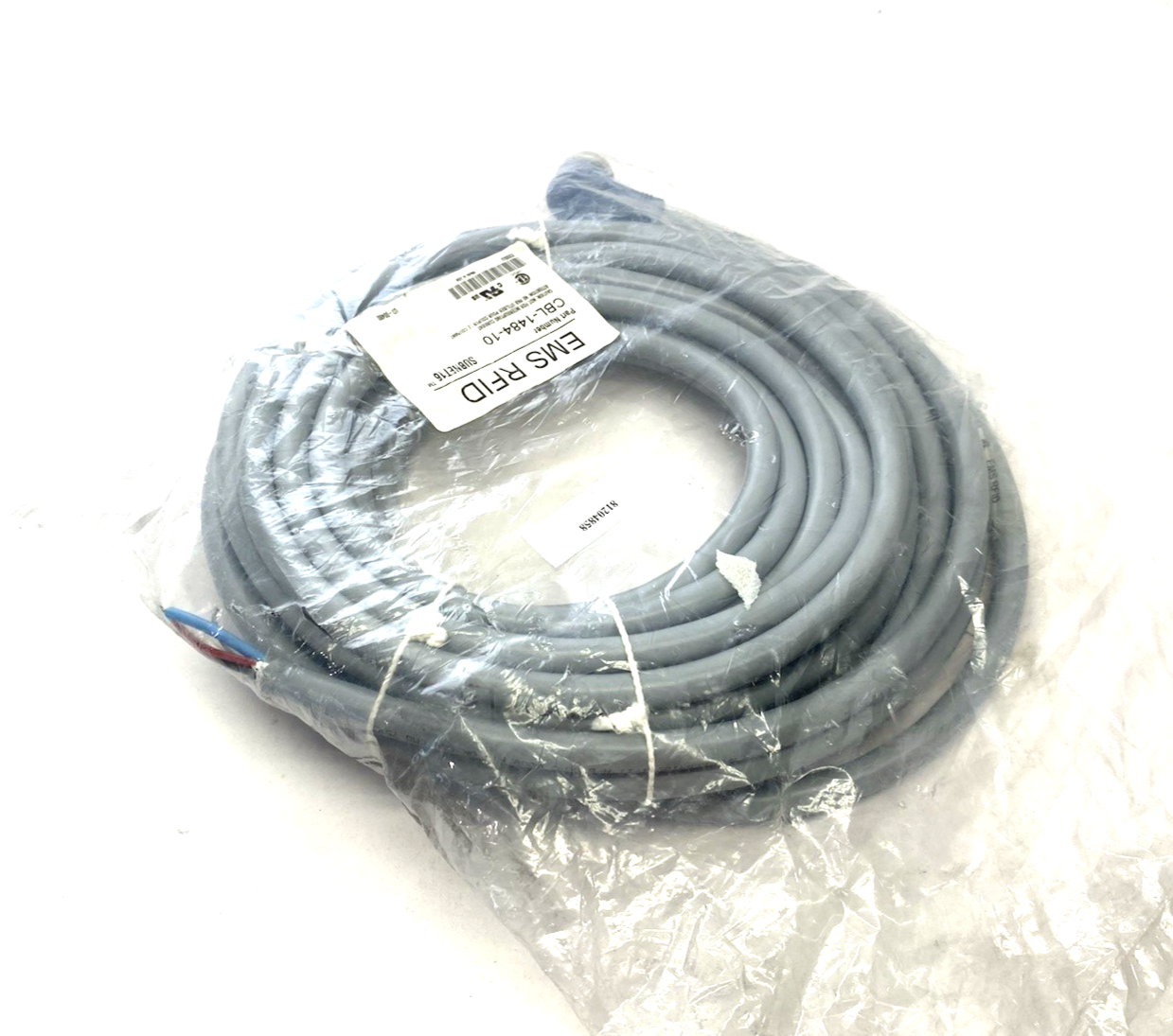 EMS Datalogic CBL-1484-10 SUBNET16 Single Ended RFID Connection Cable - Maverick Industrial Sales
