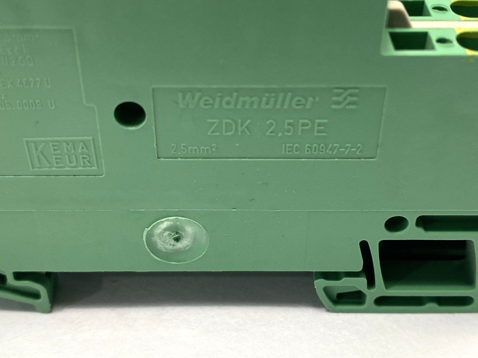 1690000000 | Weidmuller ZDK 2,5PE Double Level Terminal Block LOT OF 14 - Used - Maverick Industrial Sales