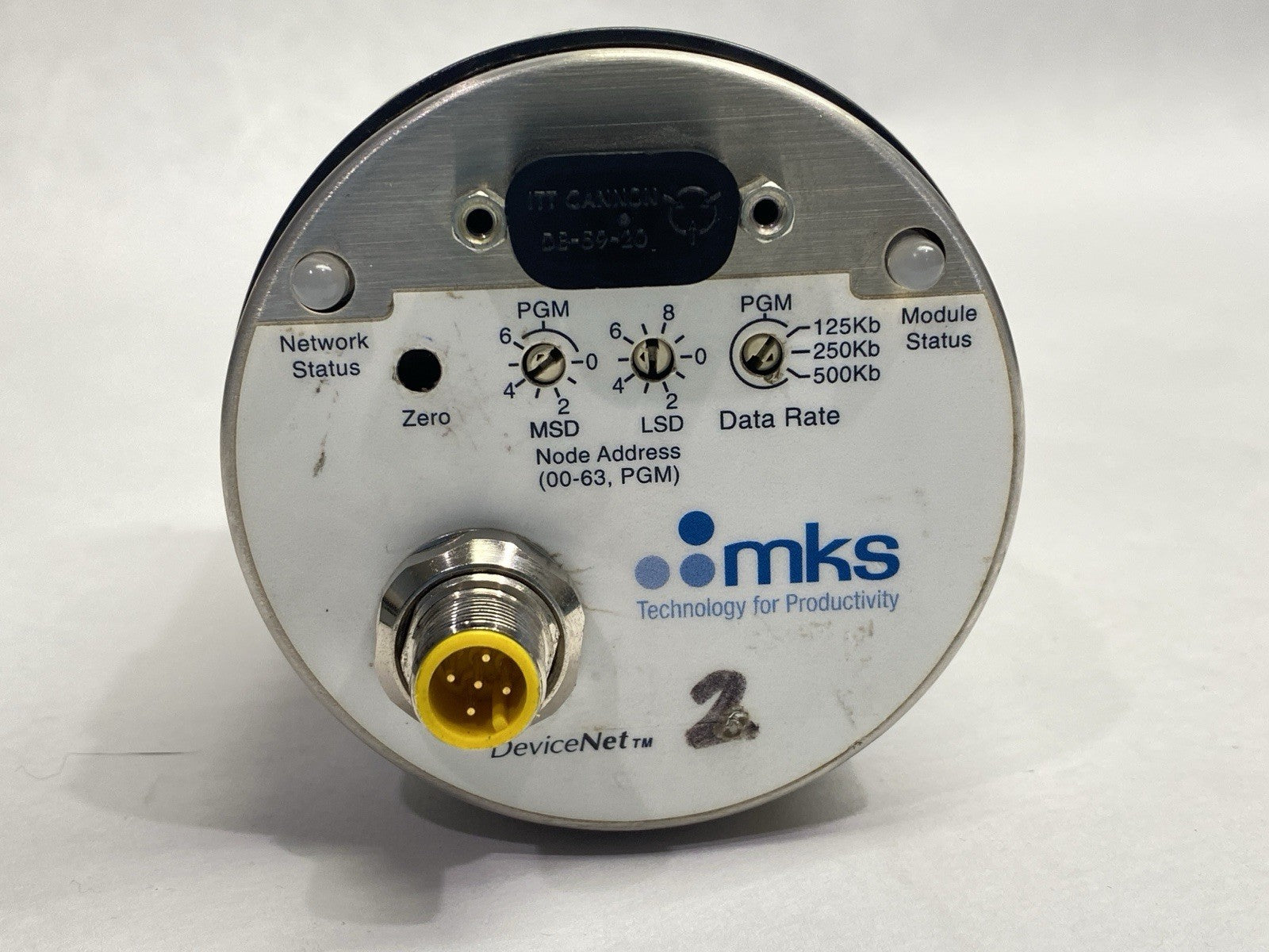 DMA.1TGAFKNV633 | MKS i-Baratron Digital Manometer Horizontal Unit - For parts or not working - Maverick Industrial Sales