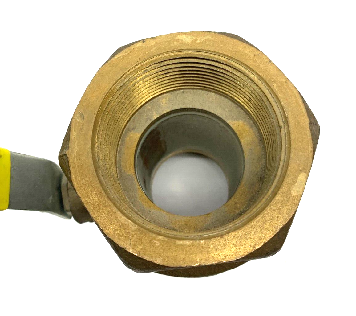 Apollo Conbraco 70LF14901 Bronze Ball Valve Female NPT Threaded 2-1/2" - Maverick Industrial Sales