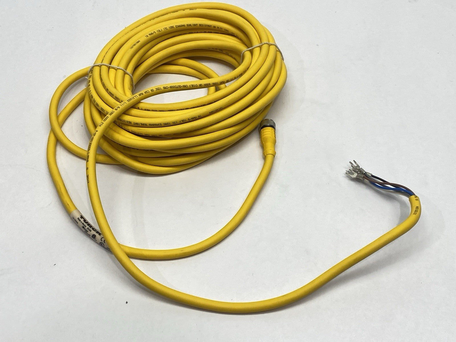 Turck RKC 4.5T-10/CS14274 Single Ended Cordset Female M12 5-Pin 10m U2-22254 - Maverick Industrial Sales