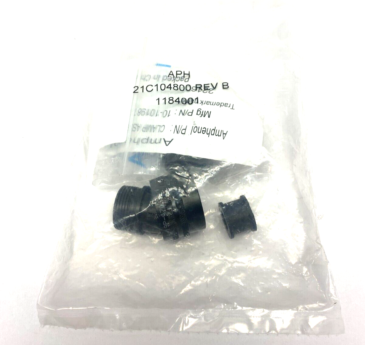 Amphenol 21C104800 Rev B Mating Connector Clamp Assembly Kit 10-101987-14Y - Maverick Industrial Sales