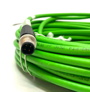 ABB 3HAC031924-002 ProfiNet Double Ended Cordset 4 Pin Male To Female 15m Length - Maverick Industrial Sales