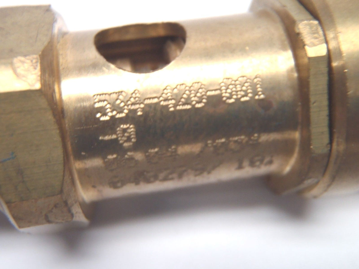 534-420-001-0 | Rexroth Pressure Releif Valve 125 EL Air 0.3/1B 1/8" 6 PUR - Used - Maverick Industrial Sales