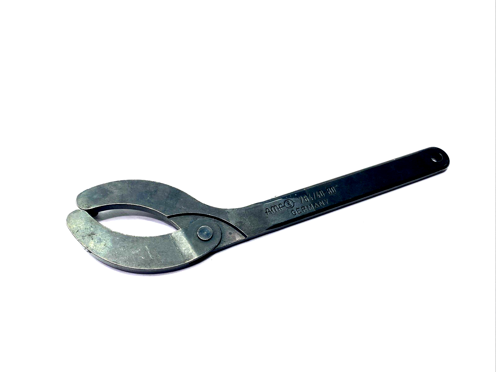 41079 | AMF Hinged Pin Adjustable Wrench 2-Holes Type, A 40-80 6mm Pins, 764/40-80 - Used - Maverick Industrial Sales