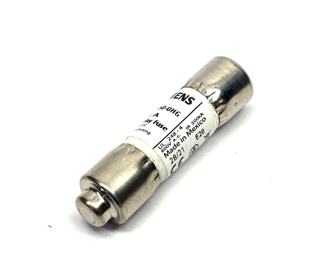 Siemens 3NW3250-0HG Fuse, Class CC Time-Lag Current-Limiting 600VAC 25A LOT OF 3 - Maverick Industrial Sales