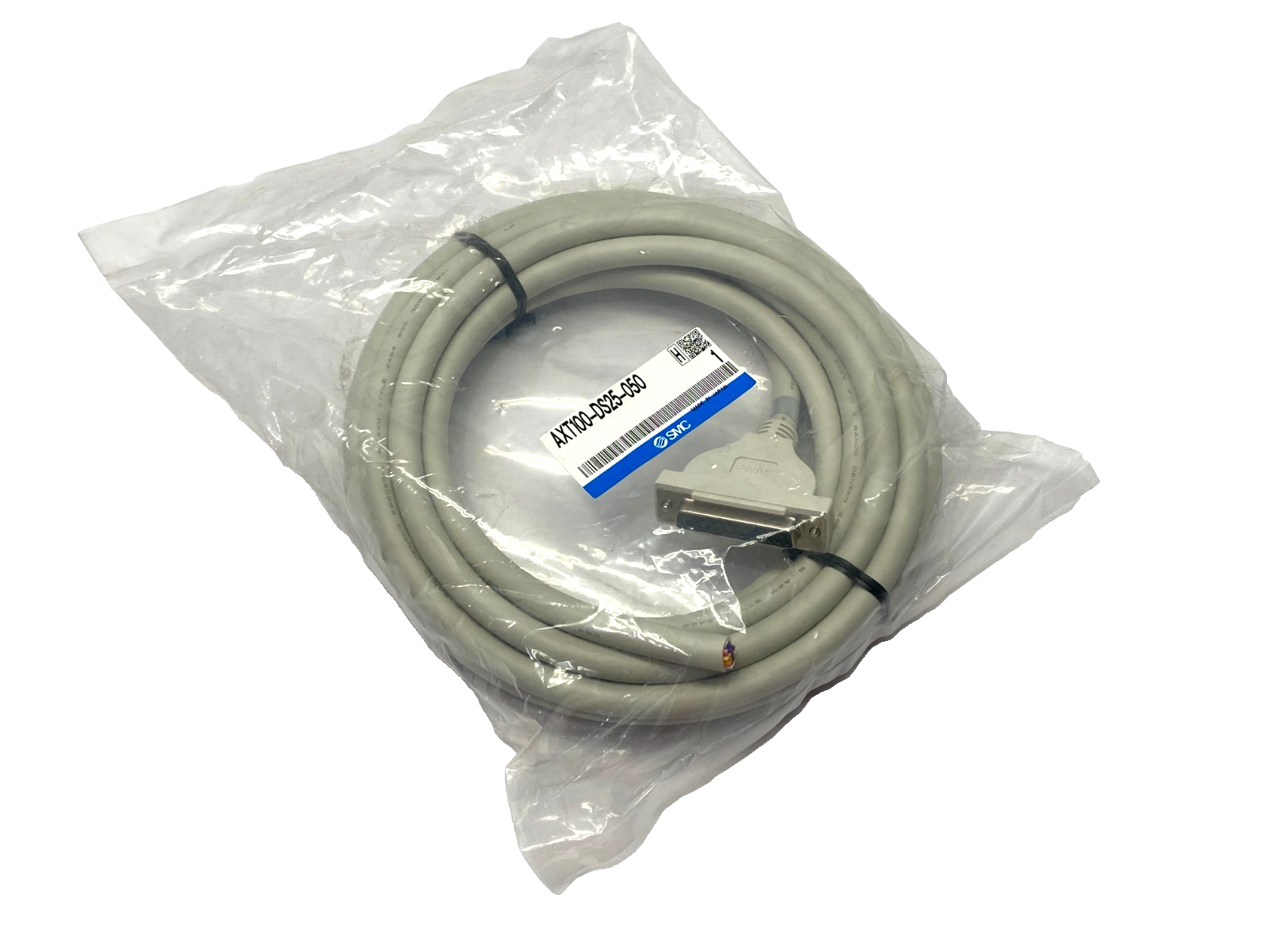 SMC AXT100-DS25-050 D-Sub Connector Cable Assembly Female 25-Pin 5m - Maverick Industrial Sales