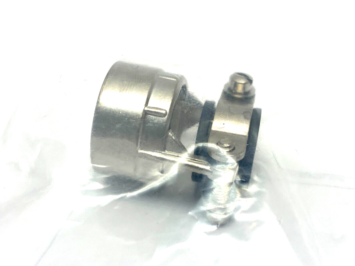 Eaton Souriau-Sunbank UT016AC Cable Connector Backshell w/ Clamp SILVER - Maverick Industrial Sales