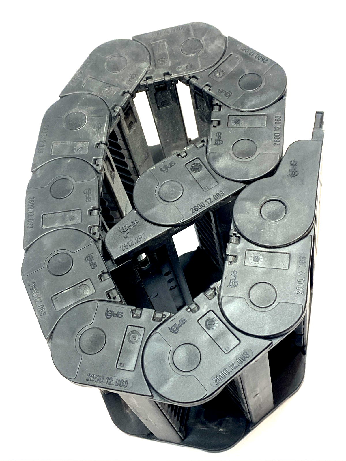 2600.12.063 | Igus Energy Cable Chain Carrier 12 Links - Used - Maverick Industrial Sales