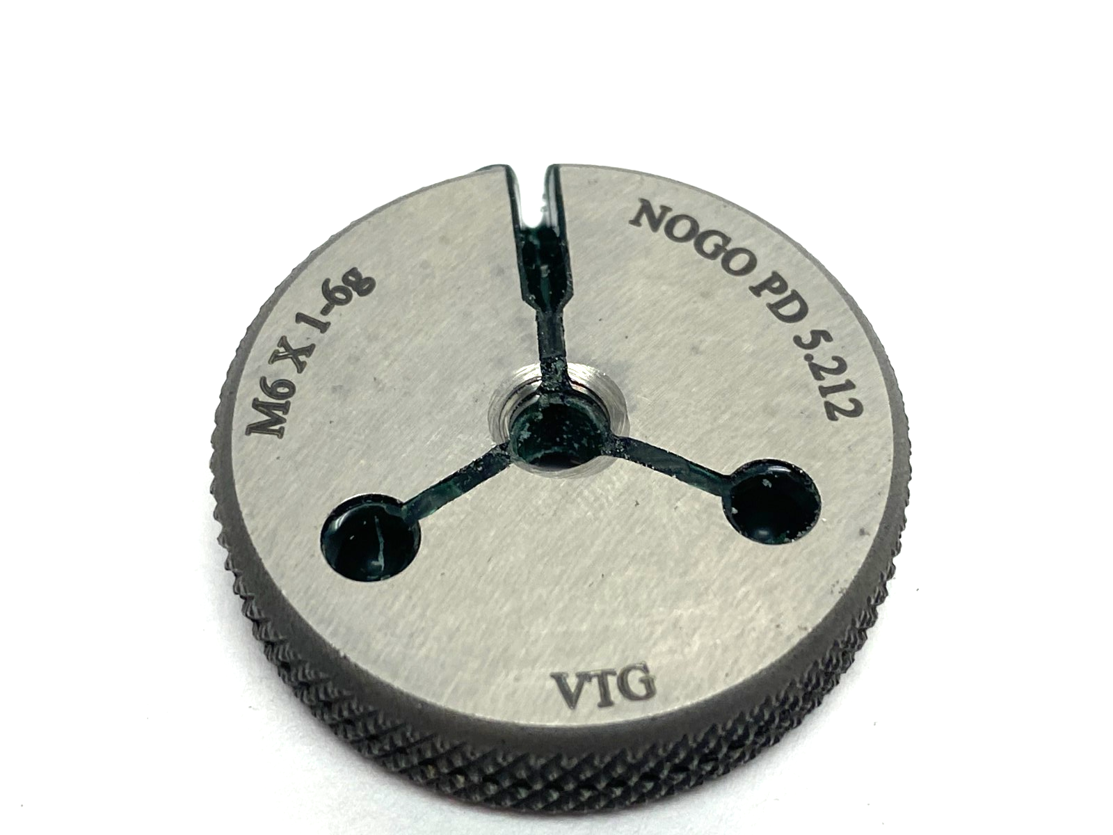 Vermont Gage 362117520 Threaded Ring Gauge M6x1-6G NOGO PD 5.212 - New – Open box - Maverick Industrial Sales