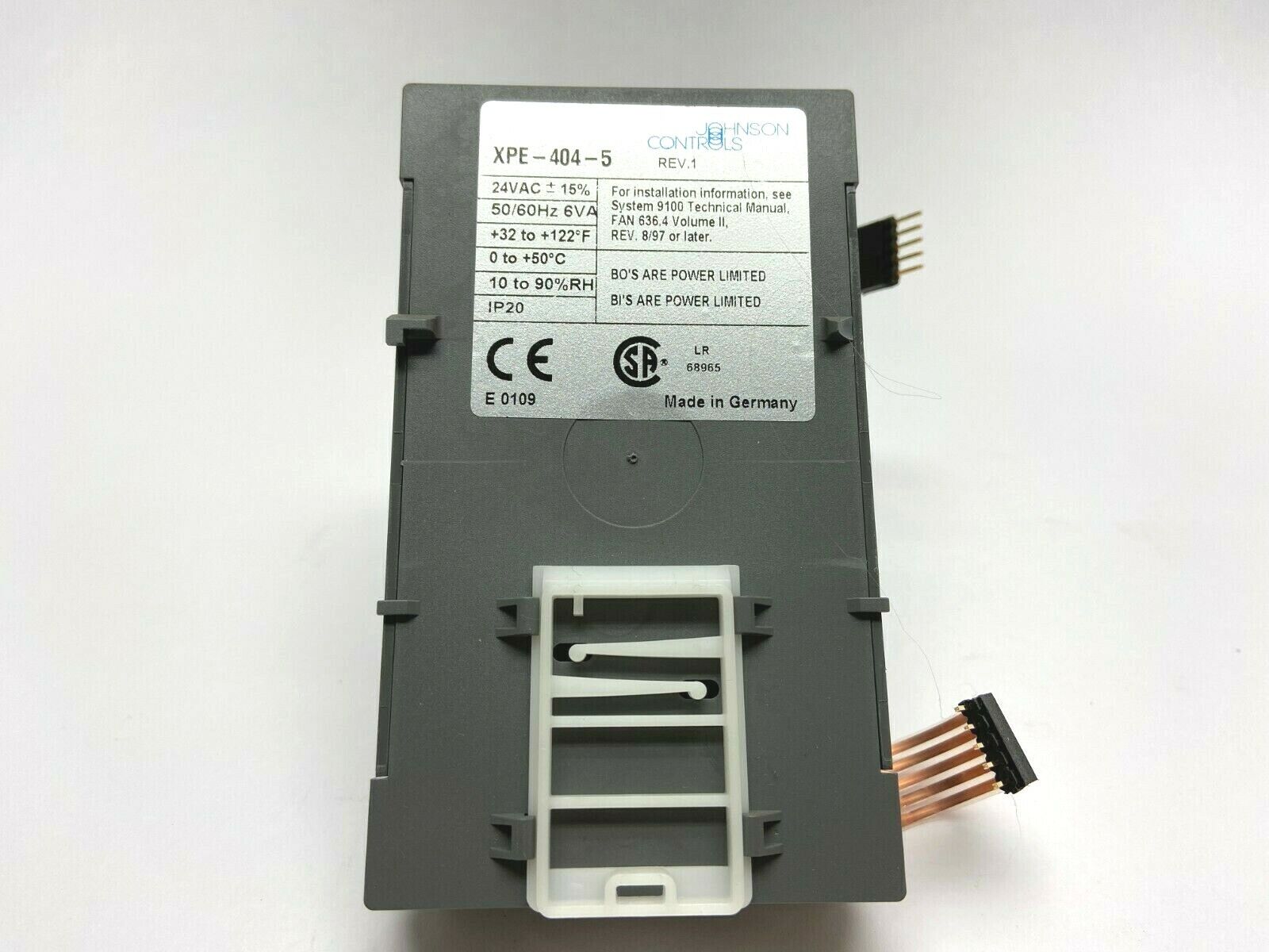 Johnson Controls XPE-404-5 Rev 1 Expansion Module 24VAC - Maverick Industrial Sales