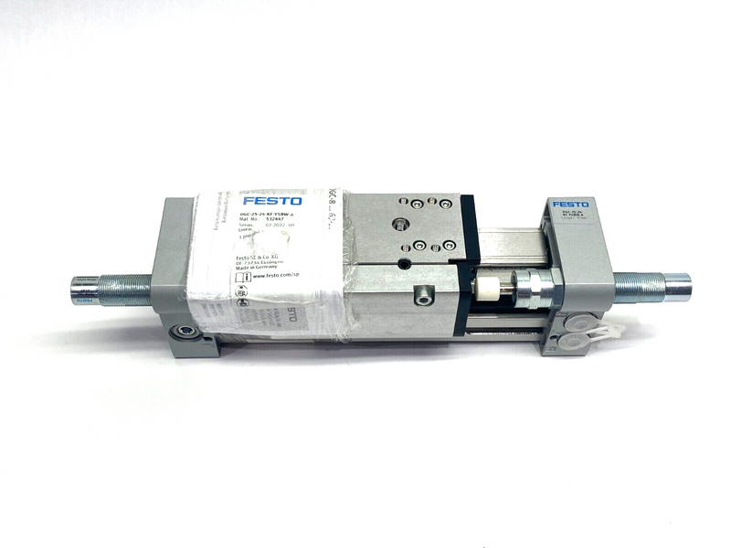 Festo DGC-25-24-KF-YSRW-A Dbl-Acting Linear Drive Dual Shock Absorption 532447 - Maverick Industrial Sales