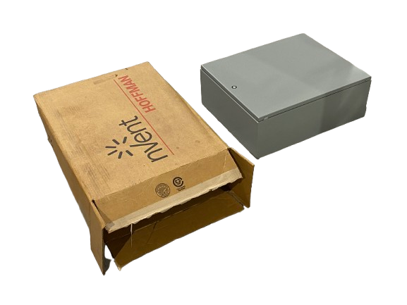 CSD20248 | Hoffman nVent Single Door Enclosure, Gray Steel, 20 x 24 x 8", 77430 - New – Open box - Maverick Industrial Sales