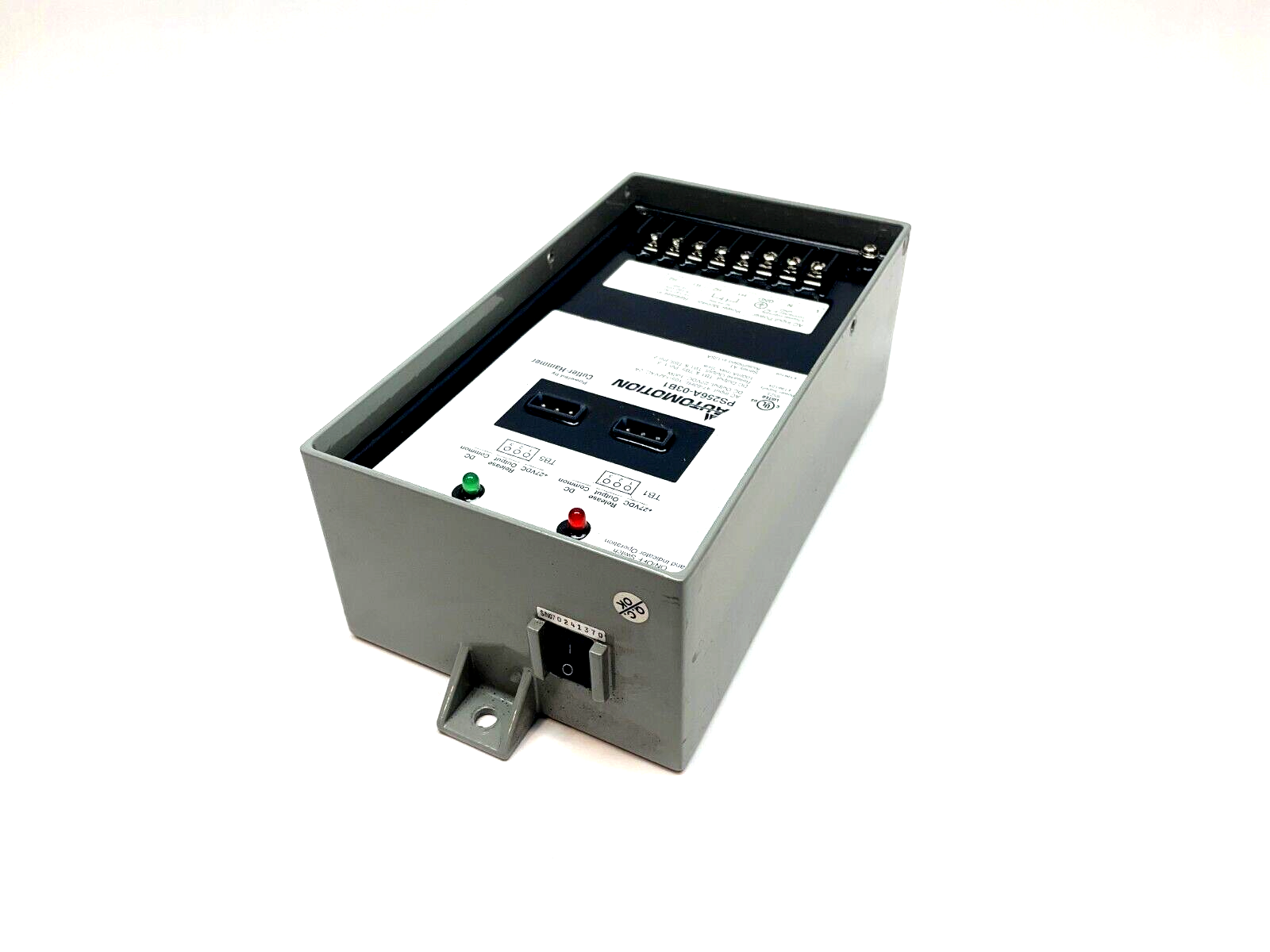 Cutler-Hammer Automotion PS256A-03B1 DC Power Supply Module, 27VDC 100W Output - Maverick Industrial Sales