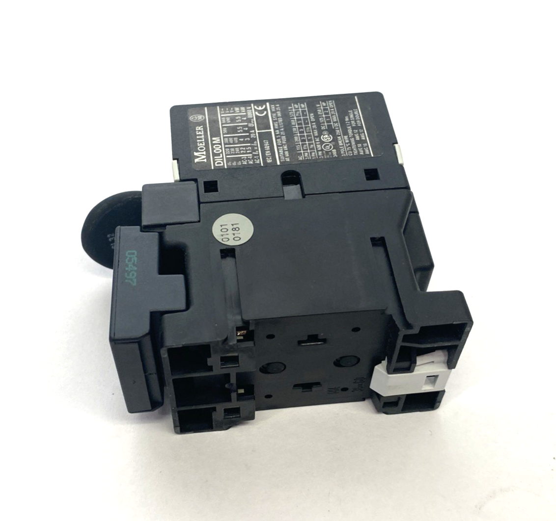 DIL00M | Moeller Power Contactor 3-Phase 20A w/ RC B DIL 48 - Used - Maverick Industrial Sales