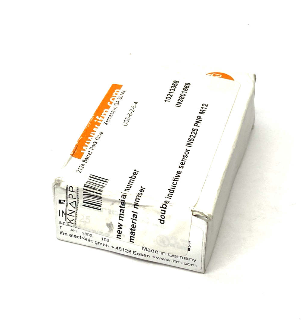 Ifm IN5225 Dual Inductive Sensor for Valve Actuators IND3004DBPKG/US-100-DPV - Maverick Industrial Sales