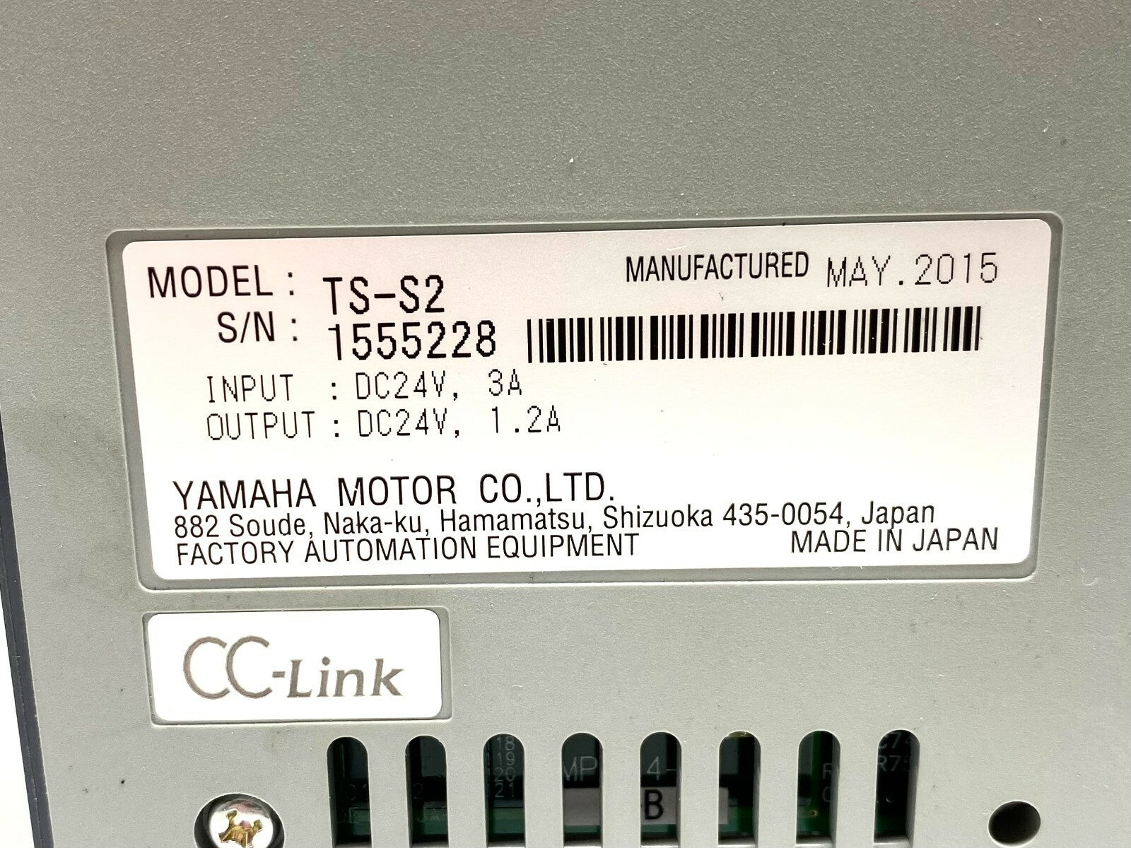 Yamaha TS-S2 Servo Drive Controller - Maverick Industrial Sales