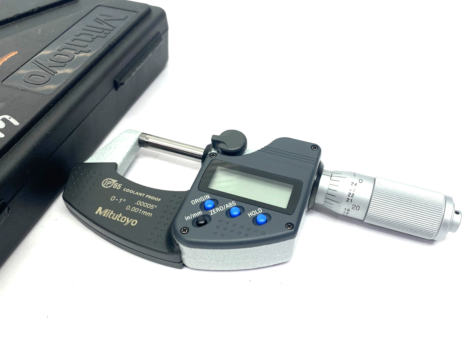 Mitutoyo 293-348-30 Digimatic Micrometer IP65 Coolant-Proof MDC-1"PXF NO BATTERY - Maverick Industrial Sales