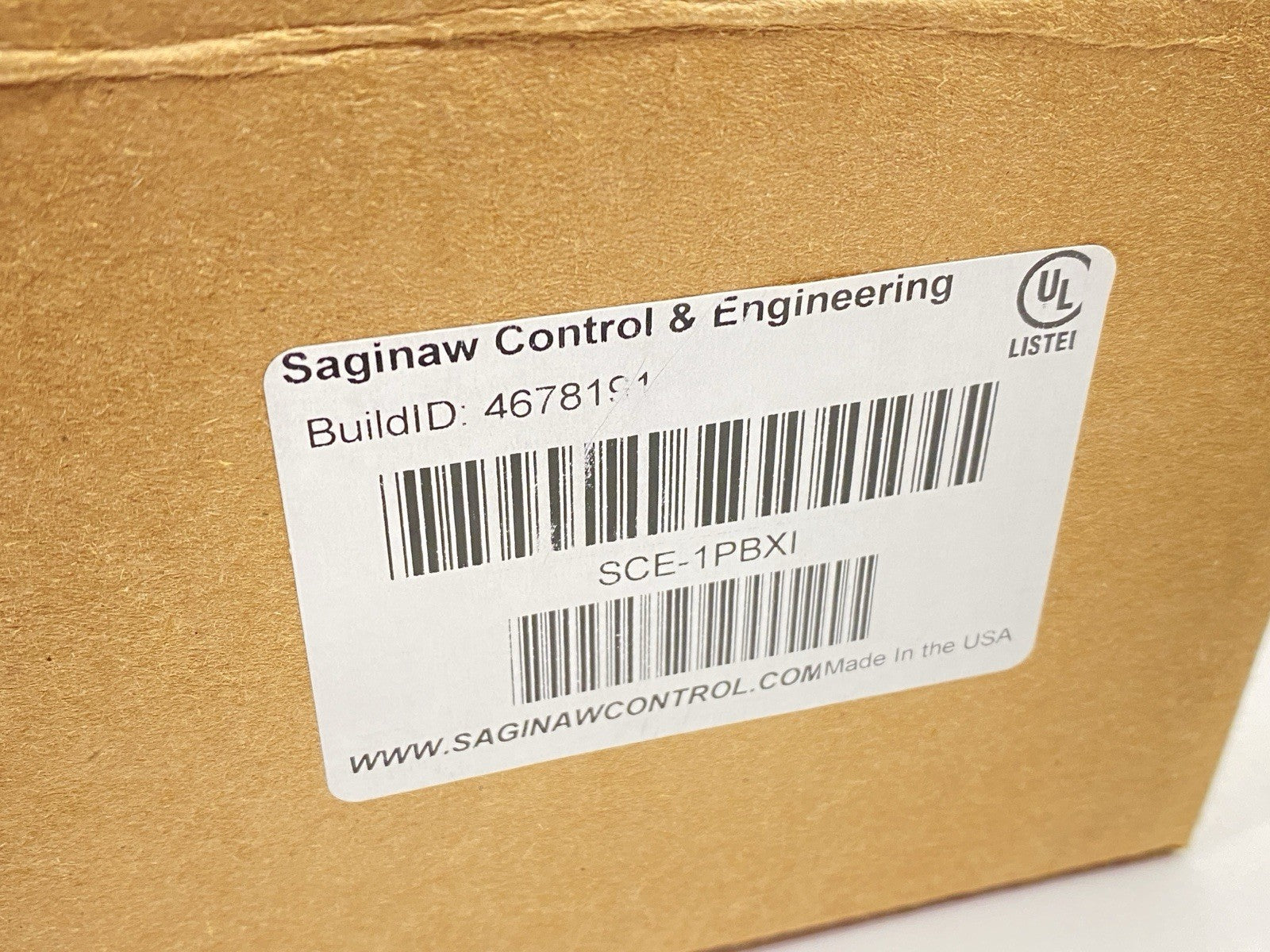 SCE-1PBXI | Saginaw Control & Engineering Pushbutton Enclosure 4" x 4" - New – Open box - Maverick Industrial Sales