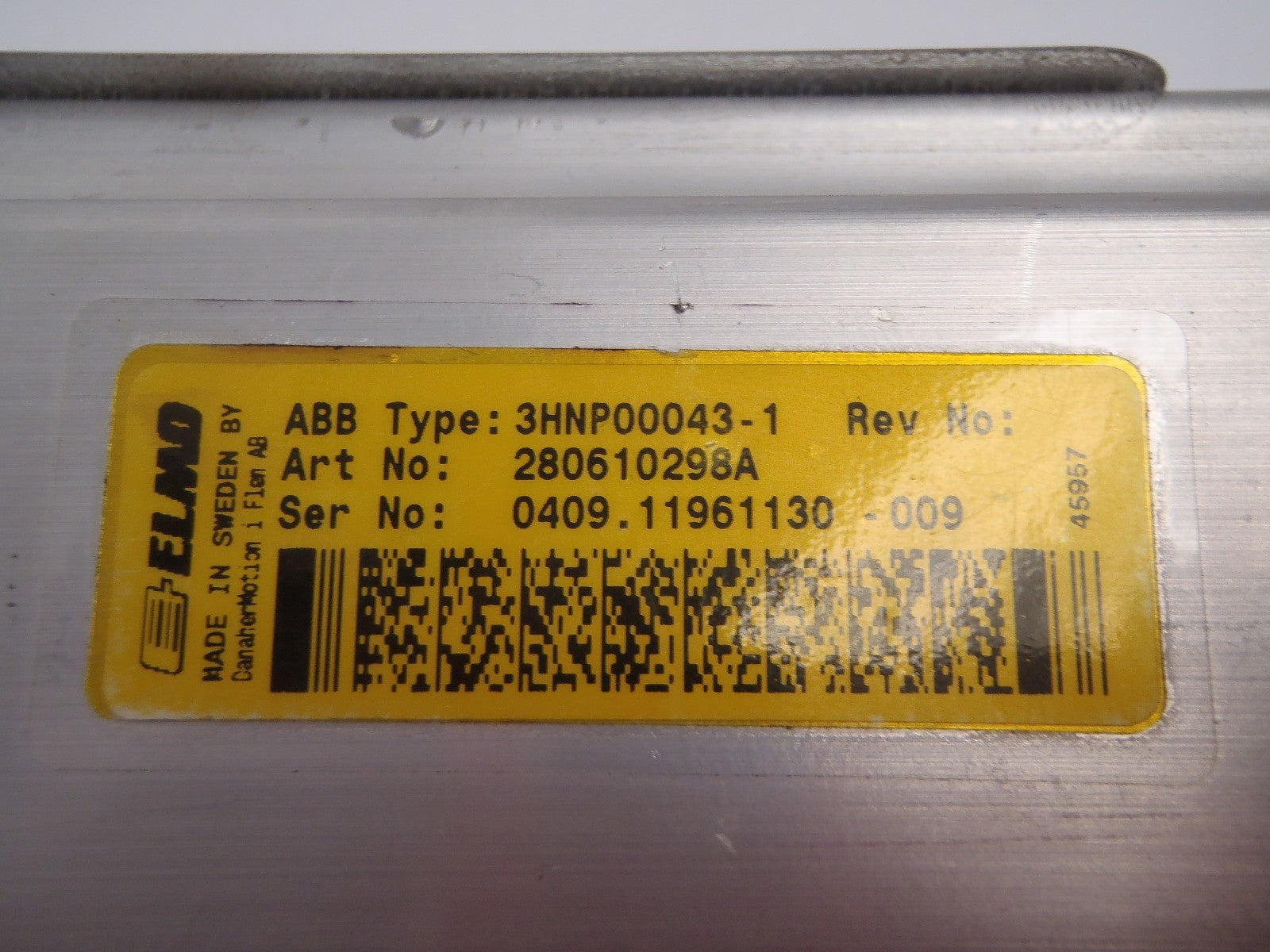 ABB Elmo 3HNP00043-1 Servo Motor - Maverick Industrial Sales