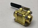 Swagelok B-63TDVF8-SS Brass 60 Series Ball Valve 13mm 0.516" 100PSIG - Maverick Industrial Sales