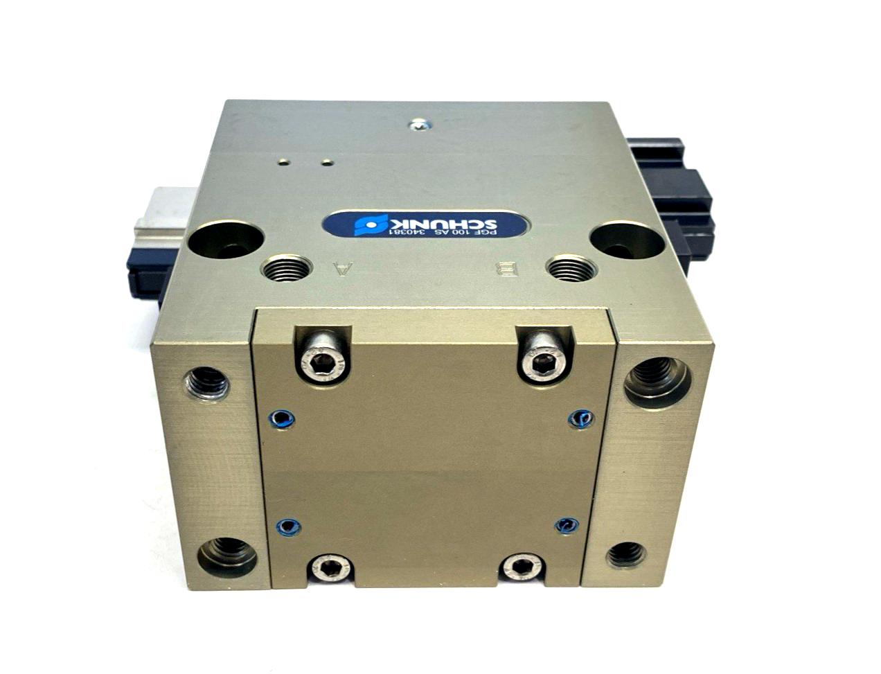 Schunk PGF 100-AS Universal Gripper, Size 100 23.5mm Stroke Per Jaw 1150N 340381 - Maverick Industrial Sales